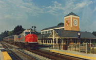 [Color photograph of MARC Train]
